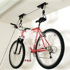 Gancho soporte elevador al techo bicicletas con goma bici bicicleta