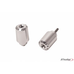 PUIG HANDLEBAR END COUNTERWEIGHTS, LONG ALUMINUM 40MM 6276