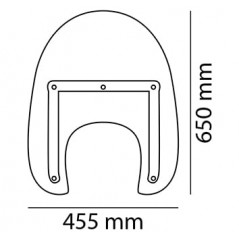 PUIG WINDSCREEN WINDSHIELD SCREEN America I 5936