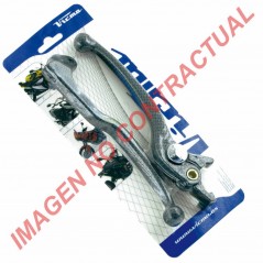 V PARTS JUEGO DE MANETAS CARBONO 80155