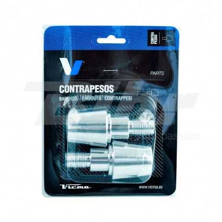 V PARTS Contrapesos manillar terminales aluminio 902