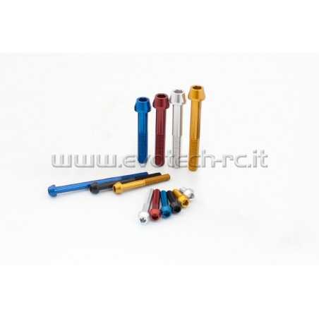 EVOTECH Tornillo Mecanizado de Aluminio Ergal TCCE M6 - Marca