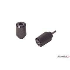 PUIG HANDLEBAR END COUNTERWEIGHTS, LONG ALUMINUM 40MM 5622