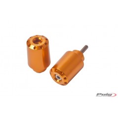 PUIG HANDLEBAR END COUNTERWEIGHTS, LONG ALUMINUM 40MM 7129