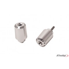 PUIG HANDLEBAR END COUNTERWEIGHTS, LONG ALUMINUM 40MM 7129