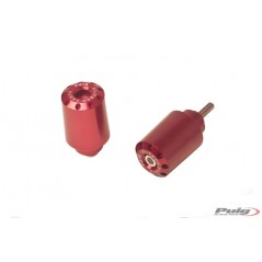 PUIG HANDLEBAR END COUNTERWEIGHTS, LONG ALUMINUM 40MM 7129