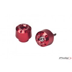 PUIG HANDLEBAR END COUNTERWEIGHTS, SHORT ALUMINUM 20MM 7130