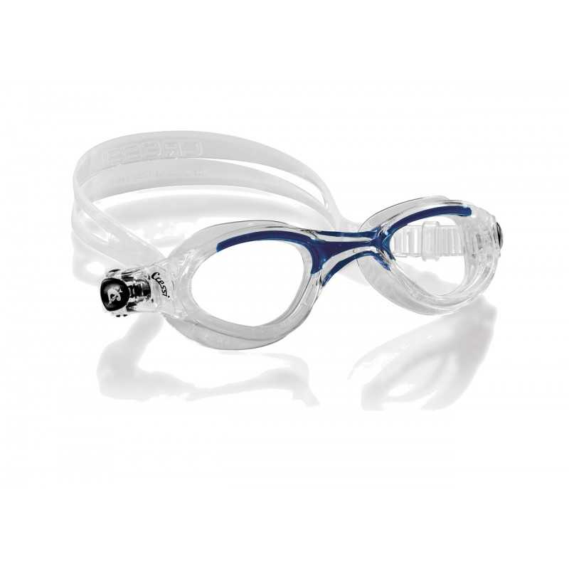 CRESSI Gafas de natación FLASH LADY/MEDIUM con cristales independientes y lentes antirrotura FDE 203020