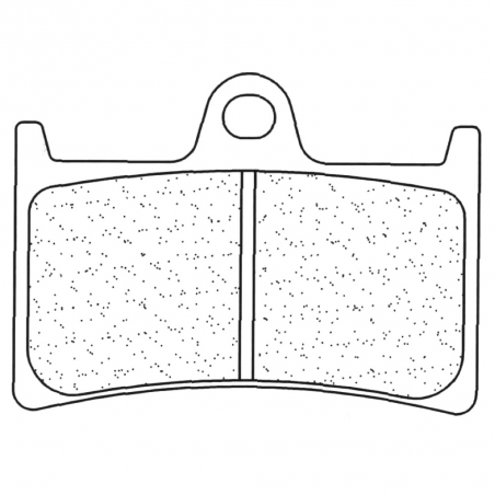 CL BRAKES Pastillas freno delanteras sinterizadas 2361A3+