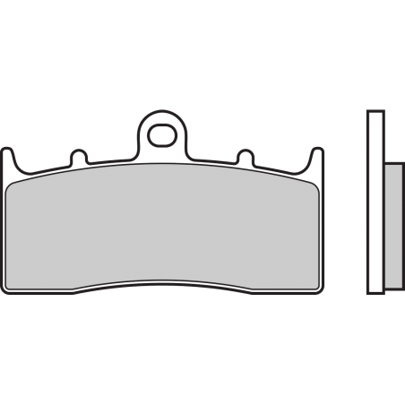 BREMBO PAD, BRAKE 07GR62SA