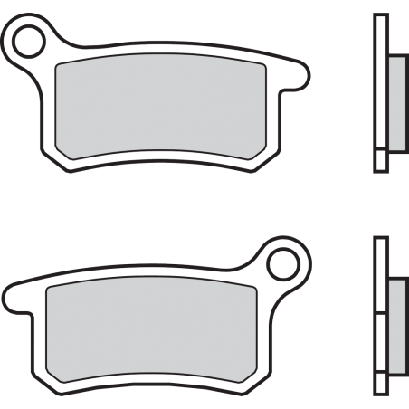BREMBO PAD, BRAKE 07GR69SX