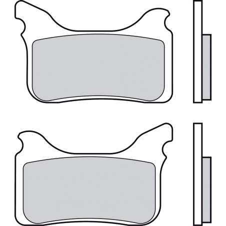BREMBO PAD, BRAKE 07GR75SX