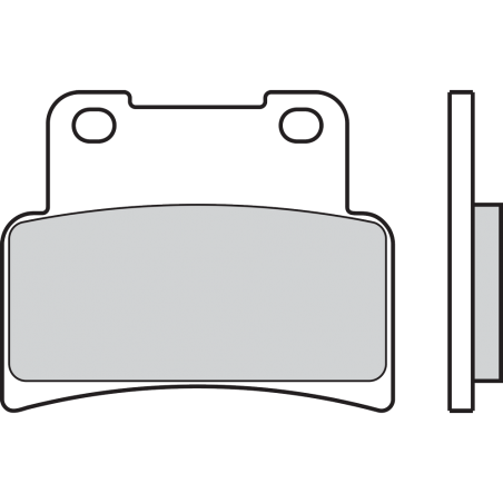 BREMBO SINTERED BRAKE PADS 07100XS 07100XS