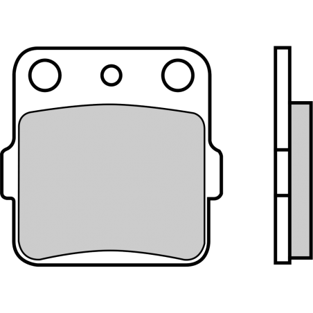 BREMBO PAD, BRAKE 07HO20SX