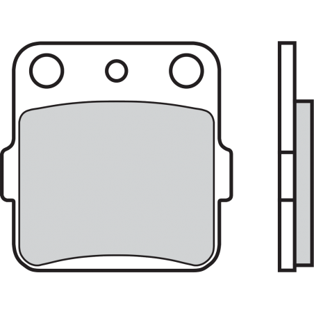 BREMBO PAD, BRAKE 07HO22SD