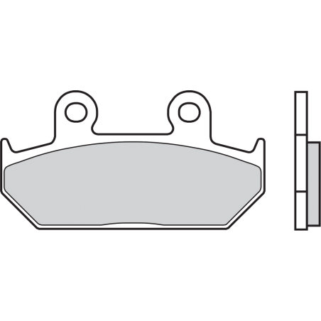 BREMBO PAD, BRAKE 07HO23SA