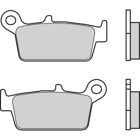 BREMBO PAD, BRAKE 07HO26SD