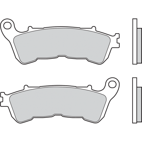 BREMBO PAD, BRAKE 07HO57SA