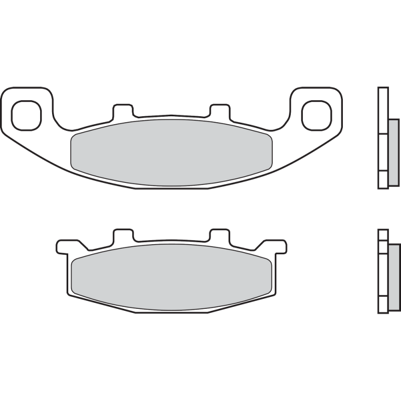 BREMBO Pastillas de freno 07KA0933