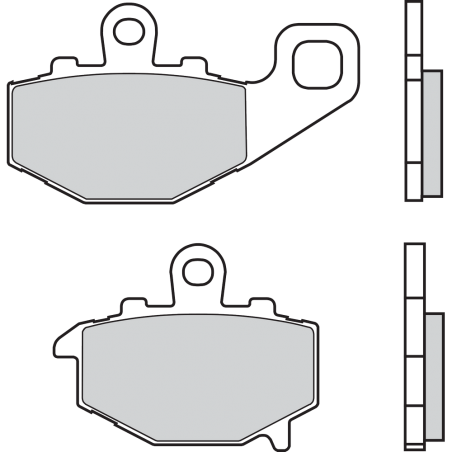 BREMBO PAD, BRAKE 07KA16SP
