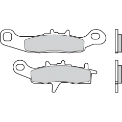BREMBO Pastillas de freno 07KA22SX