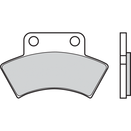 BREMBO PAD, BRAKE 07PO03SX