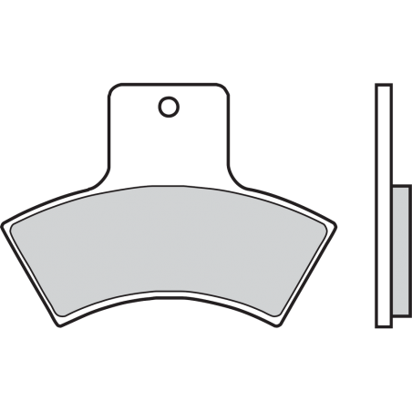 BREMBO PAD, BRAKE 07PO04SX