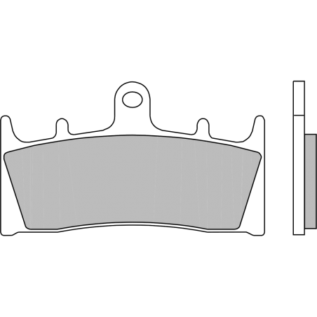 BREMBO Pastillas de freno 07SU1907