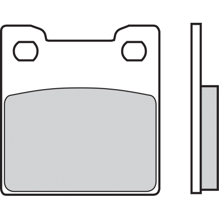 BREMBO Pastillas de freno 07SU20SP