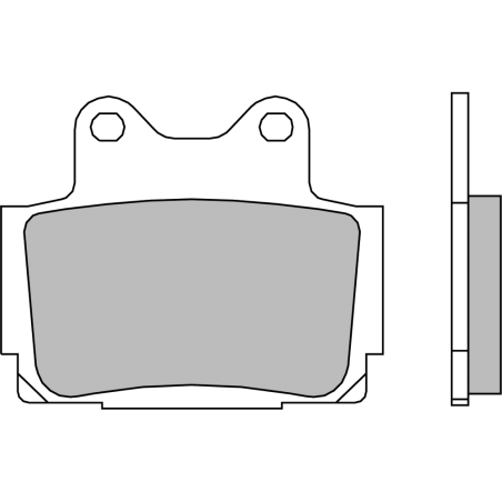 BREMBO PAD, BRAKE 07YA1207