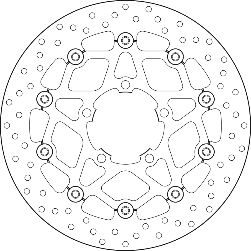BREMBO Disco de freno flotante 78B40869