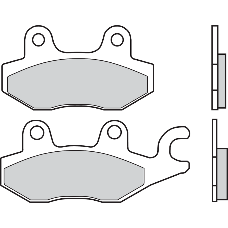 BREMBO Pastillas de freno organicas 07071