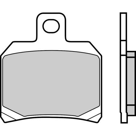 BREMBO PAD, BRAKE 07BB209A