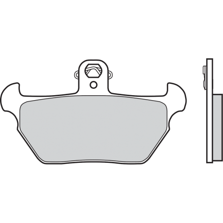BREMBO Pastillas de freno 07BB2207