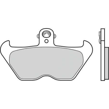 BREMBO SINTERED BRAKE PADS 07BB24LA 07BB24LA