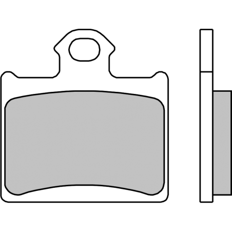 BREMBO SINTERED BRAKE PADS 07GR16SD 07GR16SD