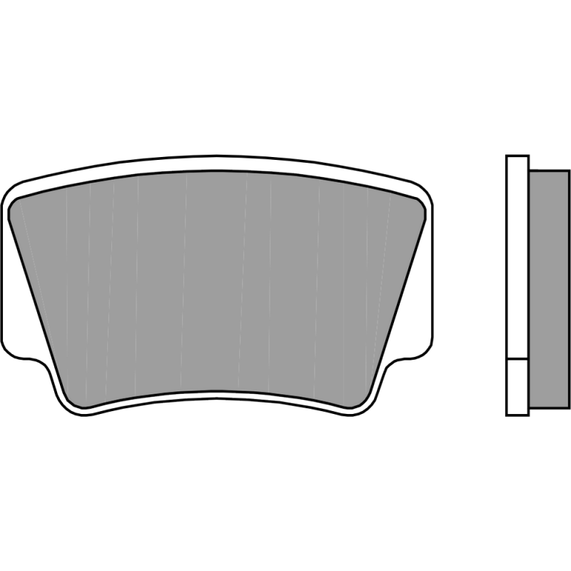 BREMBO SINTERED BRAKE PADS 07GR08SD 07GR08SD