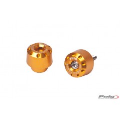 PUIG HANDLEBAR END COUNTERWEIGHTS, SHORT ALUMINUM 20MM 7130