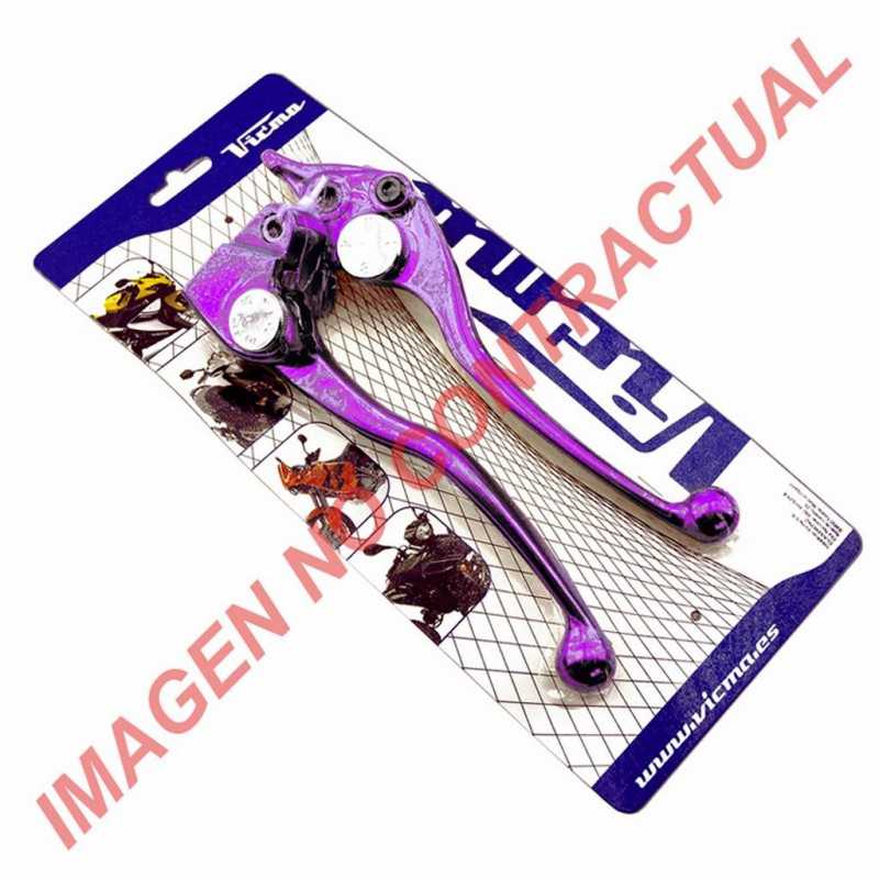 V PARTS JUEGO DE MANETAS LILA 80418