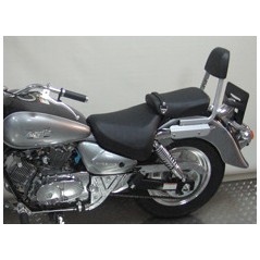 SHAD Respaldo de pasajero moto trasero cromado Sissybar H0QL17SN