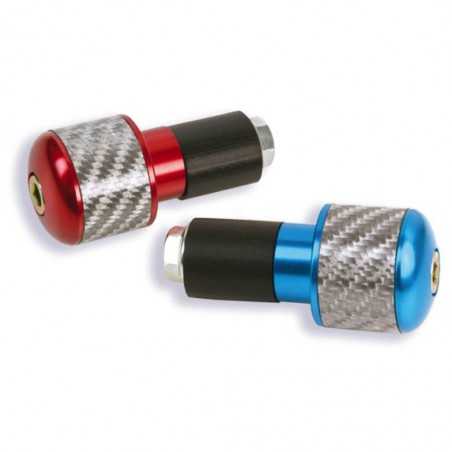 V PARTS Contrapesos pesas manillar carbonlook 17,5 827