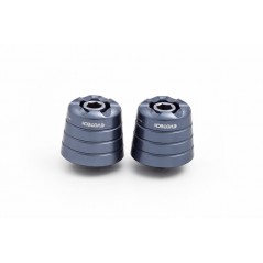 EVOTECH Contrapesos Final Storm de aluminio aeronáutico para motocicletas FS-KA1