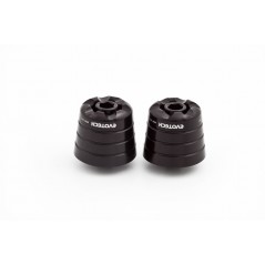 EVOTECH Contrapesos Final Storm de aluminio aeronáutico para motocicletas FS-KA1