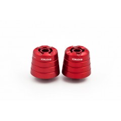 EVOTECH Contrapesos Final Storm de aluminio aeronáutico para motocicletas FS-KA1
