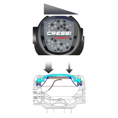 CRESSI Regulador buceo XS COMPACT - MC9 DHX 783051VAR