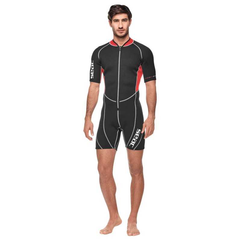 SEAC SUB Traje húmedo de buceo CIAO MAN 2.5mm - Shorty con cremallera frontal 0010067VAR