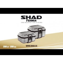 SHAD Baul Trasero para Moto de Aluminio TR48 TERRA D0TR48100