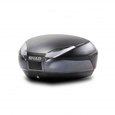 SHAD Baul trasero o maleta para scooter moto SH48 DARK GREY PREMIUM D0B48300