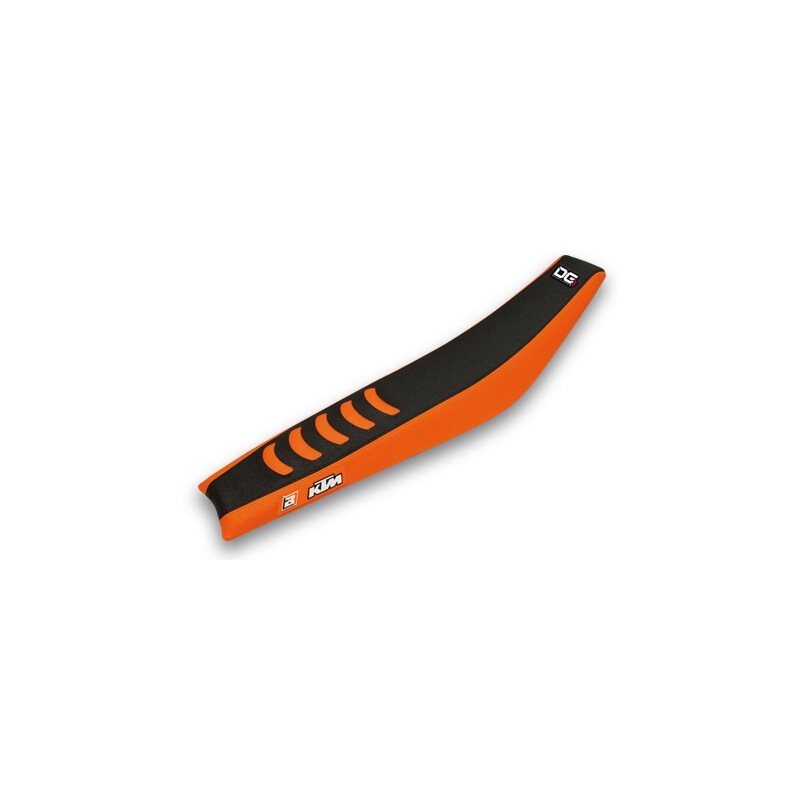 BLACKBIRD RACING Funda de asiento Double Grip 3 KTM negro/naranja 1522H - Alta tracción y resistencia 83369
