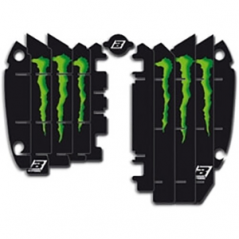 BLACKBIRD RACING Adhesivos para rejillas de radiador réplica Monster Energy Team 2016 A403R8 84791